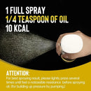 Olive Oil Dispenser Bottle Sprayer Mist-Reusable Food