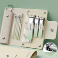 Ouriner 6-18Pcs Portable Manicure Sets Pedicure Kits Bright