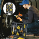 8/9/12/13Piece Tools Set General House hold Hand Tool Kit with Plastic Toolbox Storage Case
