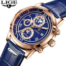 Men's Watches Waterproof Watch for Men Chronograph Fashion Quartz