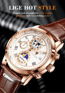 Men's Watches Waterproof Watch for Men Chronograph Fashion Quartz