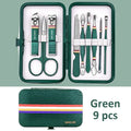 Ouriner 6-18Pcs Portable Manicure Sets Pedicure Kits Bright