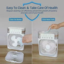New 3 In 1 Fan AIr Conditioner Household Mini Air Cooler LED