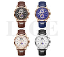 Men's Watches Waterproof Watch for Men Chronograph Fashion Quartz