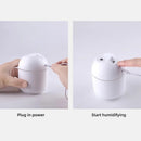 Humidificateur d'air USB Mini diffuseur d'huiles essentielles aromatiques pour la maison avec lampe LED couleur
