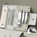 Ouriner 6-18Pcs Portable Manicure Sets Pedicure Kits Bright