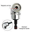 Raccord d'angle pour perceuse électrique à douille d'extension pour tournevis