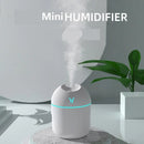 Humidificateur d'air USB Mini diffuseur d'huiles essentielles aromatiques pour la maison avec lampe LED couleur